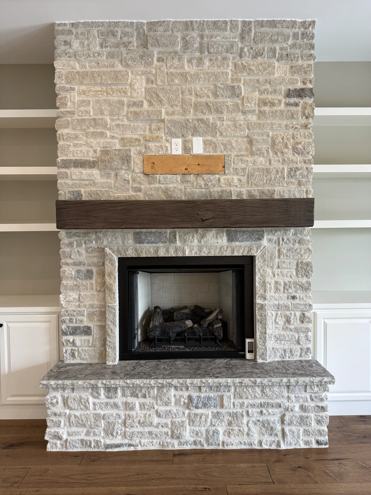 Paddock Stone Fireplace